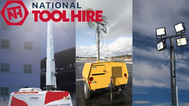 Lighting Towers on Construction Sites